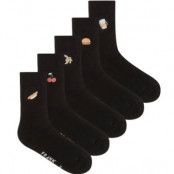 Frank Dandy 5-pack Embroidered Bamboo Socks