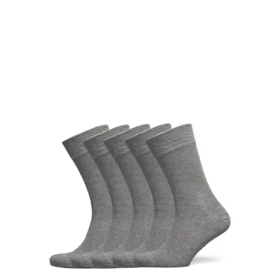 Frank Dandy Bamboo Solid Crew Sock - Grey - 41-46