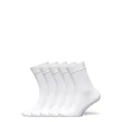 Frank Dandy Bamboo Solid Crew Sock - White - 36-40