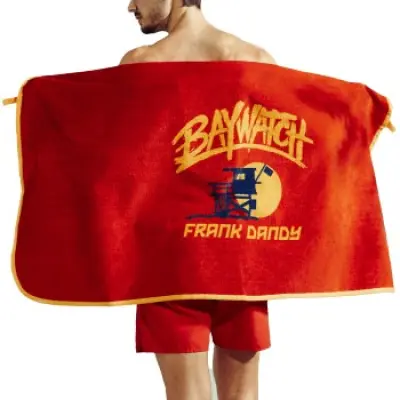 Frank Dandy 2-pack Baywatch Beach Towel