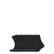 Frank Dandy Bo.10P Crew Sock Svart
