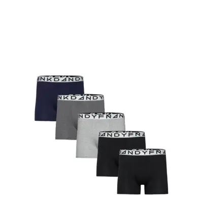 Frank Dandy Bo.5P Reverse Boxer - Black - XL