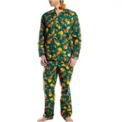 Frank Dandy Oranges Pyjama Set Green * Fri Frakt *
