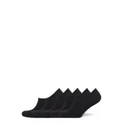 Frank Dandy Organic Cotton Sneaker Sock - Black - 5P B.39-42