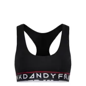 Frank Dandy W's St Paul Bamboo Bralette - Black - L