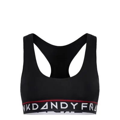 Frank Dandy W's St Paul Bamboo Bralette - Black - L