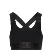 Girl'S Legend Organic Cotton Bralette Night & Underwear Underwear Tops Svart Frank Dandy