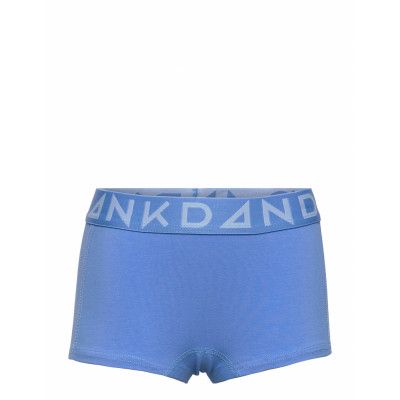 Girl'S Solid Boxer W Blue Trosa Blå Frank Dandy
