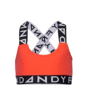 Girl'S Solid Bralette Night & Underwear Underwear Tops Röd Frank Dandy