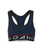 Girl's St Paul Bamboo Bralette Night & Underwear Underwear Tops Blå Frank Dandy