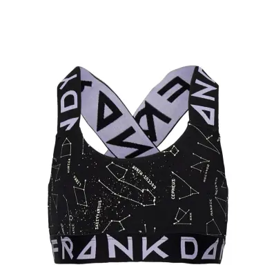 Girl'S Starzign Bralette Night & Underwear Tops Svart Frank Dandy
