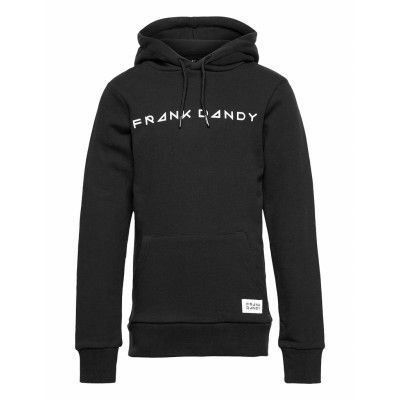 Kid'S Solid Hoodie Hoodie Svart Frank Dandy
