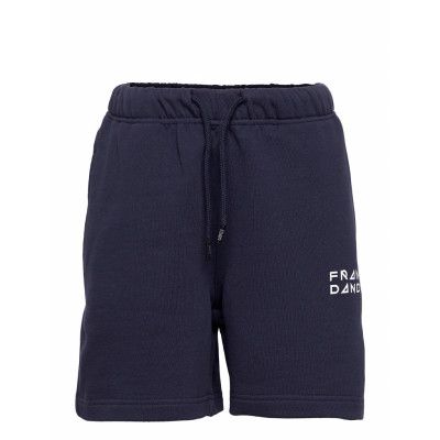 Kid'S Solid Sweat Shorts Shorts Blå Frank Dandy