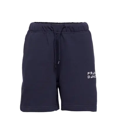 Kid'S Solid Sweat Shorts Shorts Blå Frank Dandy
