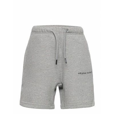 Kid'S Solid Sweat Shorts Shorts Grå Frank Dandy