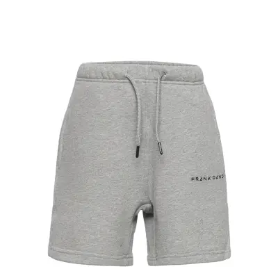 Kid'S Solid Sweat Shorts Shorts Grå Frank Dandy