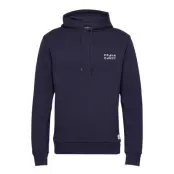 Unisex Solid Hoodie Hoodie Blå Frank Dandy