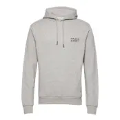 Unisex Solid Hoodie Hoodie Grå Frank Dandy