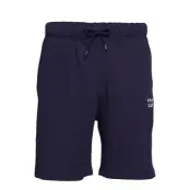 Unisex Solid Sweat Shorts Shorts Casual Blå Frank Dandy