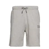 Unisex Solid Sweat Shorts Shorts Casual Grå Frank Dandy