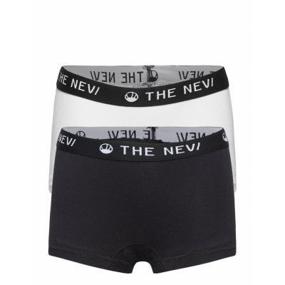 2-Pack Organic Hipsters Noos Night & Underwear Underwear Underpants Black The New