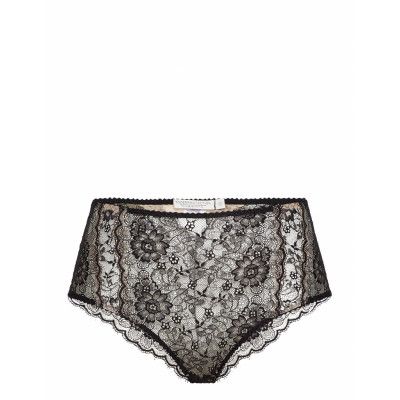 Amy Hipsters Lingerie Panties High Waisted Panties Svart Underprotection