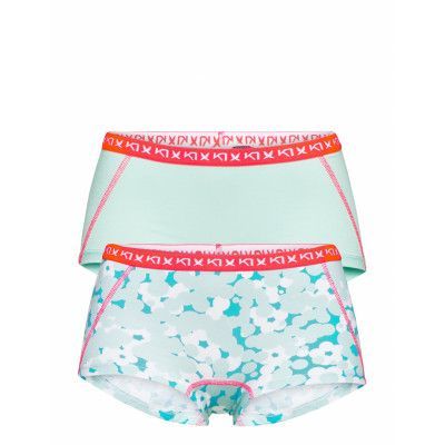 Attraktiv Hipster 2pk Lingerie Panties Hipsters/boyshorts Blå Kari Traa