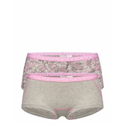 Attraktiv Hipster 2Pk Lingerie Panties Hipsters/boyshorts Grå Kari Traa