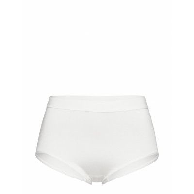 Bamboo - Midi Brief Lingerie Panties Hipsters/boyshorts Vit Lady Avenue