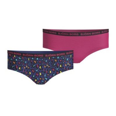 Björn Borg 2-pack Cotton Stretch Hipster For Girls 1932