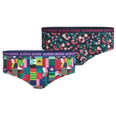 Björn Borg 2-pack Cotton Stretch Hipster For Girls 212
