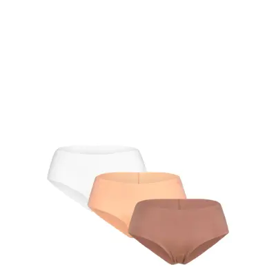 Björn Borg Invisible Hipster 3P Beige
