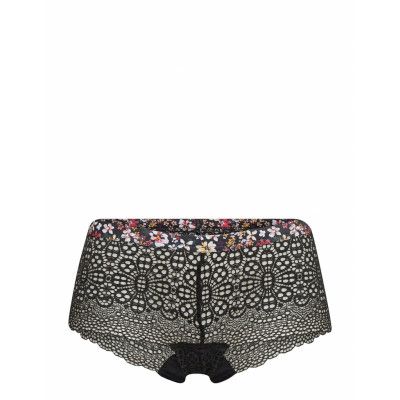 Boho Vibes Lingerie Panties Hipsters/boyshorts Svart Freya