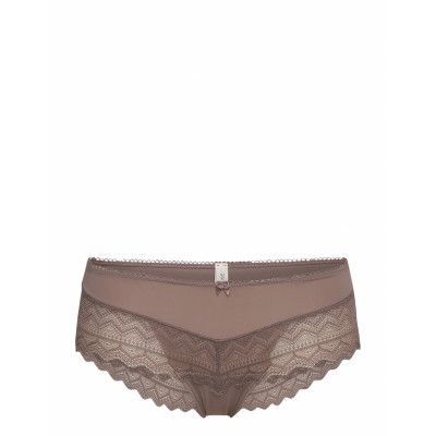 Recycled: Hipster Briefs In Lace Lingerie Panties Hipsters/boyshorts Beige Esprit Bodywear Women