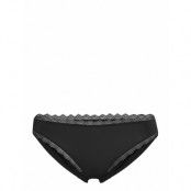 Recycled: Hipster Briefs With Lace Trosa Brief Tanga Svart Esprit Bodywear Women
