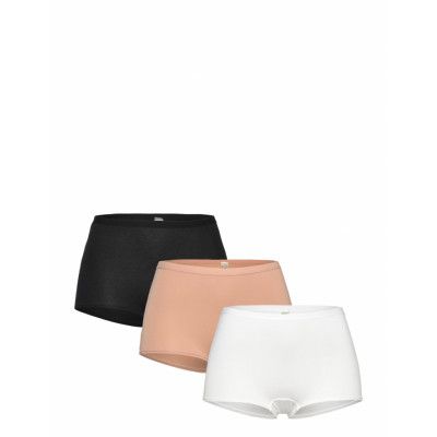 Brief 3 Pack Carin Boxer High Hipstertrosa Underkläder Multi/patterned Lindex