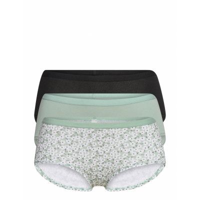 Brief 3 Pack Carin Regular Lingerie Panties Hipsters/boyshorts Multi/mönstrad Lindex