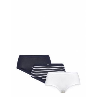 Brief 3 Pack Carin Regular Lingerie Panties Hipsters/boyshorts Vit Lindex