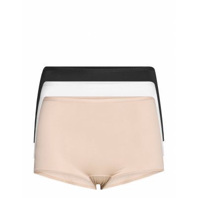 Brief 3 Pack Polly Boxer Midi Hipstertrosa Underkläder Three-col Mix Lindex