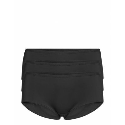 Brief 3-Pack Polly Regular *Villkorat Erbjudande Lingerie Panties Hipsters/boyshorts Svart Lindex