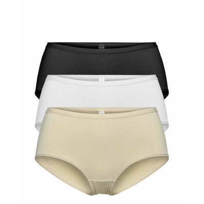 Brief 3-Pack Polly Classic Re Lingerie Panties Hipsters/boyshorts Multi/mönstrad Lindex