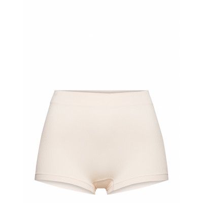 Brief Boxer Midi Seamless Rib Lingerie Panties Hipsters/boyshorts Rosa *Villkorat Erbjudande Lindex