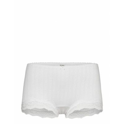 Brief Boxer Reg Pointelle Eva Hipstertrosa Underkläder Vit Lindex