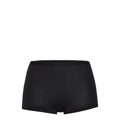 Brief Carin Boxer High Lingerie Panties Hipsters/boyshorts Svart Lindex