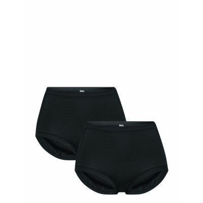 Brief High Control 2 Pack Hipstertrosa Underkläder Svart Lindex