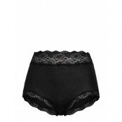 Brief Pure Lace Classic High Lingerie Panties Hipsters/boyshorts Svart Lindex