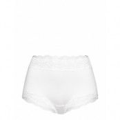 Brief Pure Lace Classic High Lingerie Panties Hipsters/boyshorts Vit Lindex