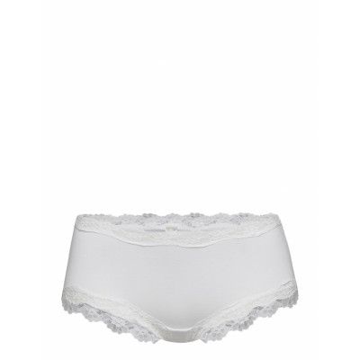 Brief Pure Lace Classic Regula Lingerie Panties Hipsters/boyshorts Vit Lindex