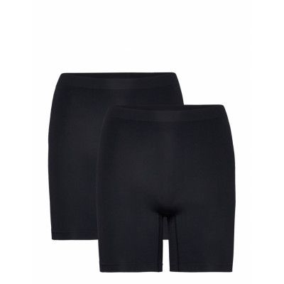 Lindex Brief Seamless Boxer High 2 P Svart