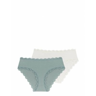 Cali - 2Pp Hipster_Classic Trosa Brief Tanga Green Dorina